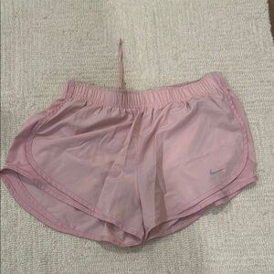 Nike Pink Athletic Shorts Lightweight Breathable Design